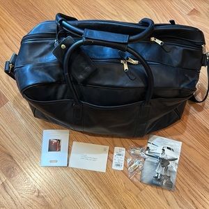 Coach Black Overnighter Bag